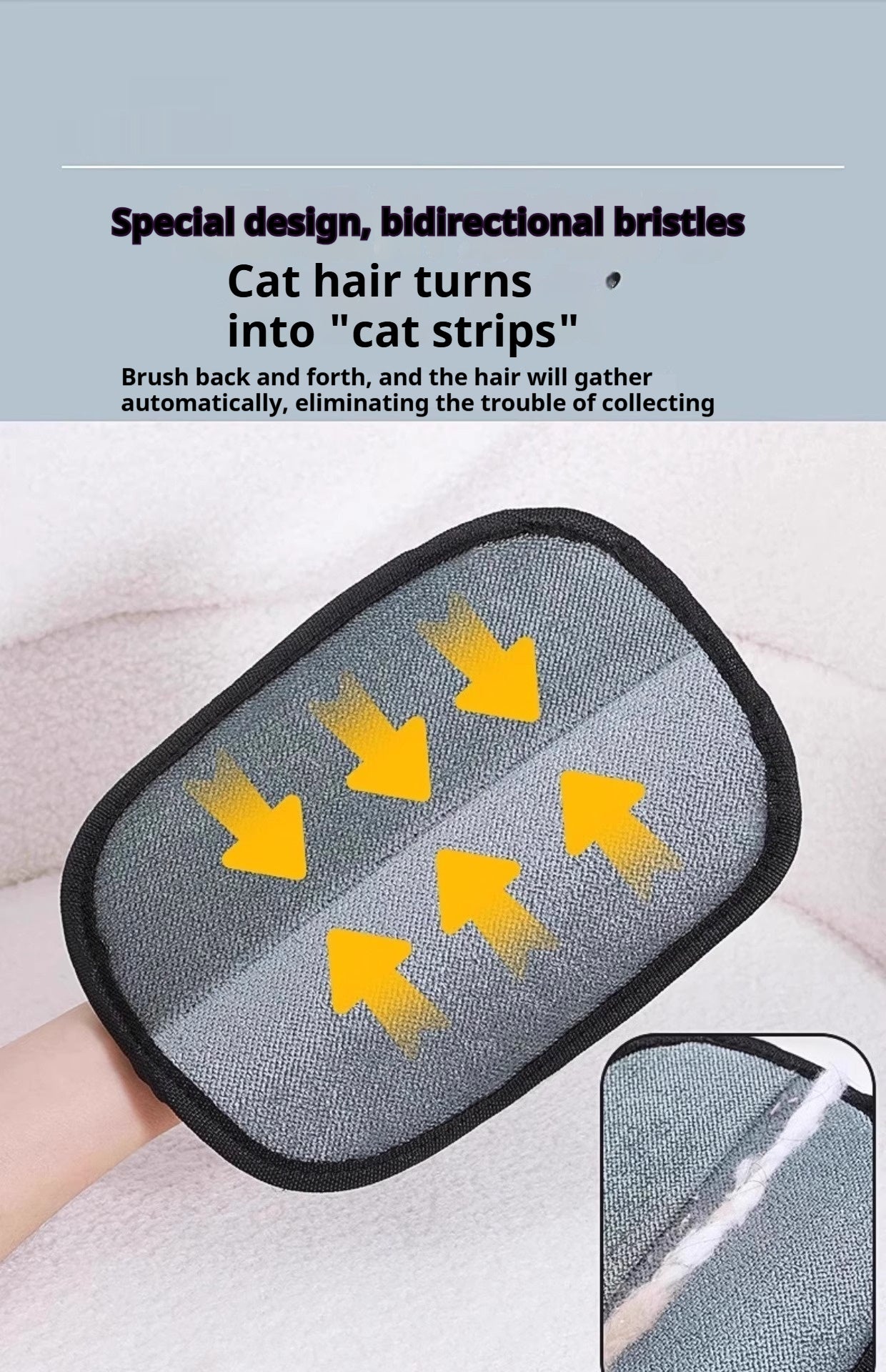 YOMI PET hair cleaning gloves