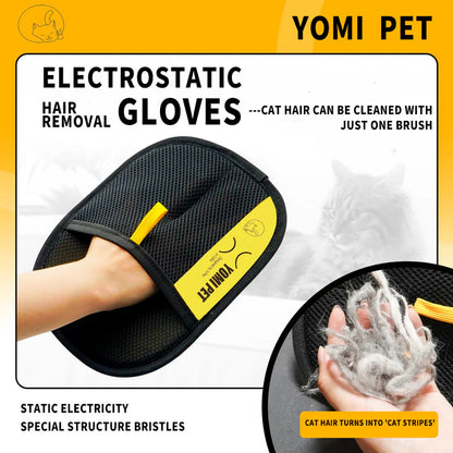 YOMI PET hair cleaning gloves