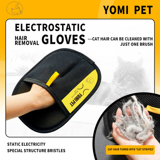 YOMI PET hair cleaning gloves